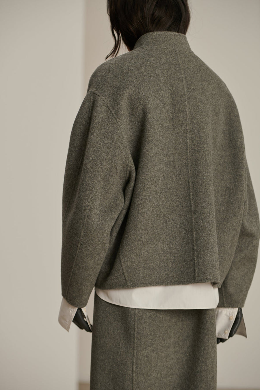 Coat Windsor Gris-Clair-Chine