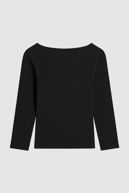 Sweatshirt Jersey Ballerina Jet-Black