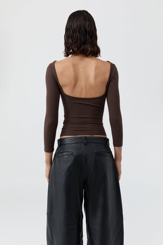 Sweatshirt Jersey Ballerina Liqueur