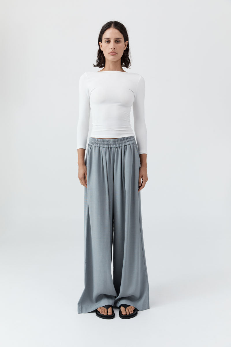 Sweatshirt Jersey Ballerina White