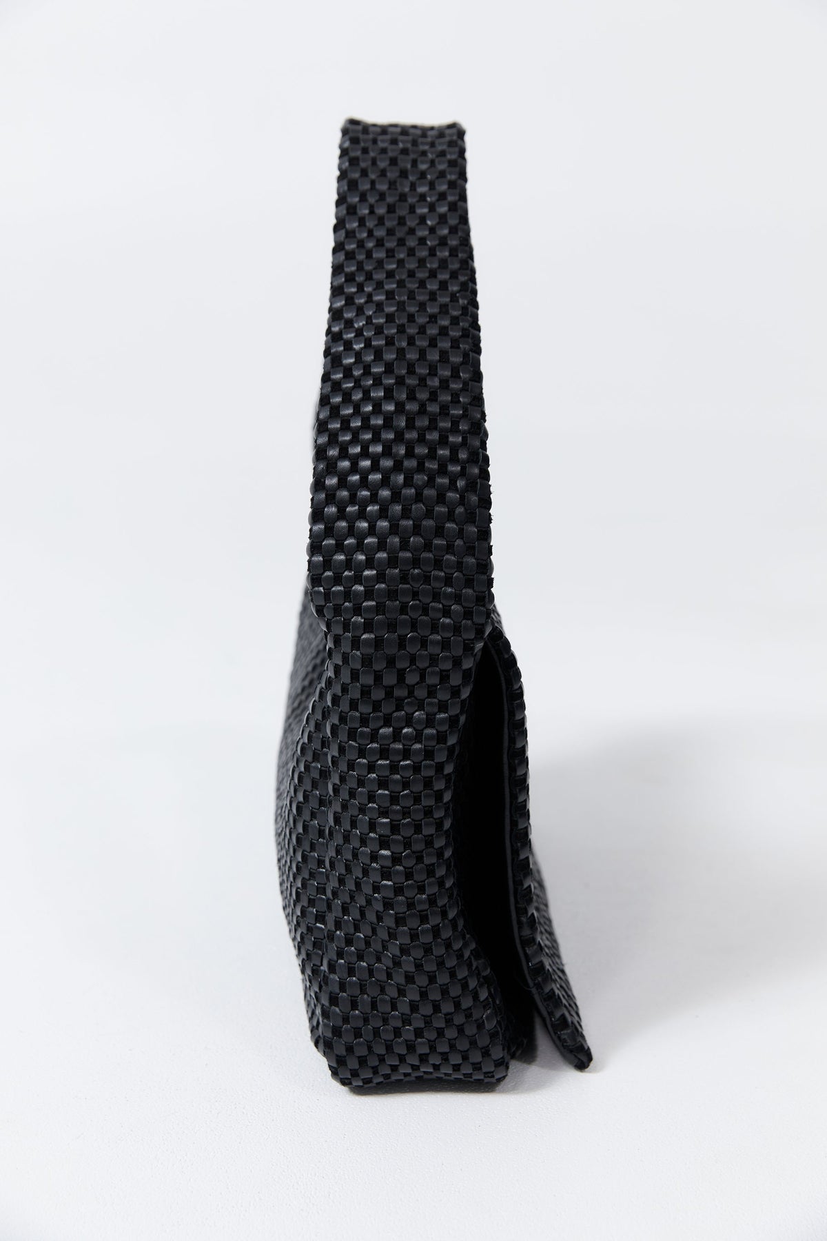 Shoulder Bag Lattice Everyday Black