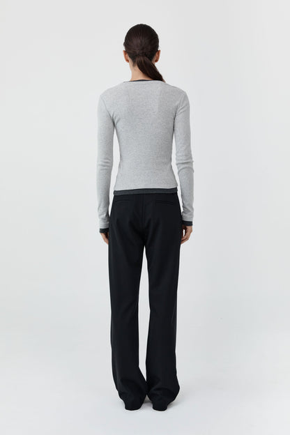ST. AGNI-702 ORGANIC CO V NECK LS TOP-GREY MARLE_04.jpg