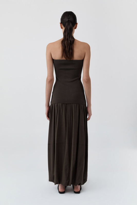 ST. AGNI-702 STRAPLESS BALLOON HEM DRESS-CEDAR_04.jpg