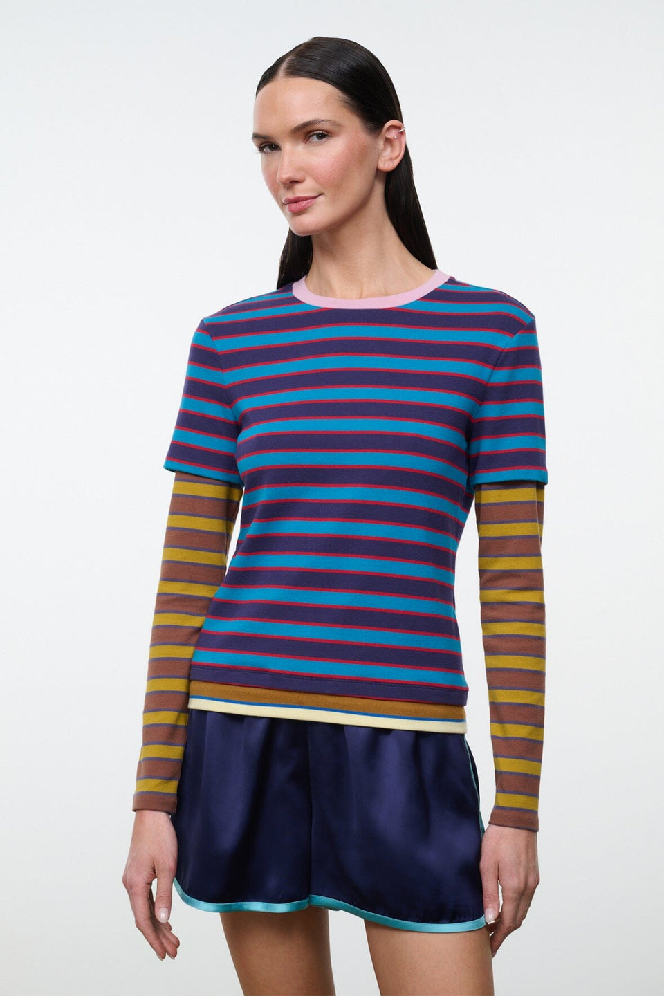 STAUD-688 DILLON TEE-POTTER STRIPE MULTI_02.jpg