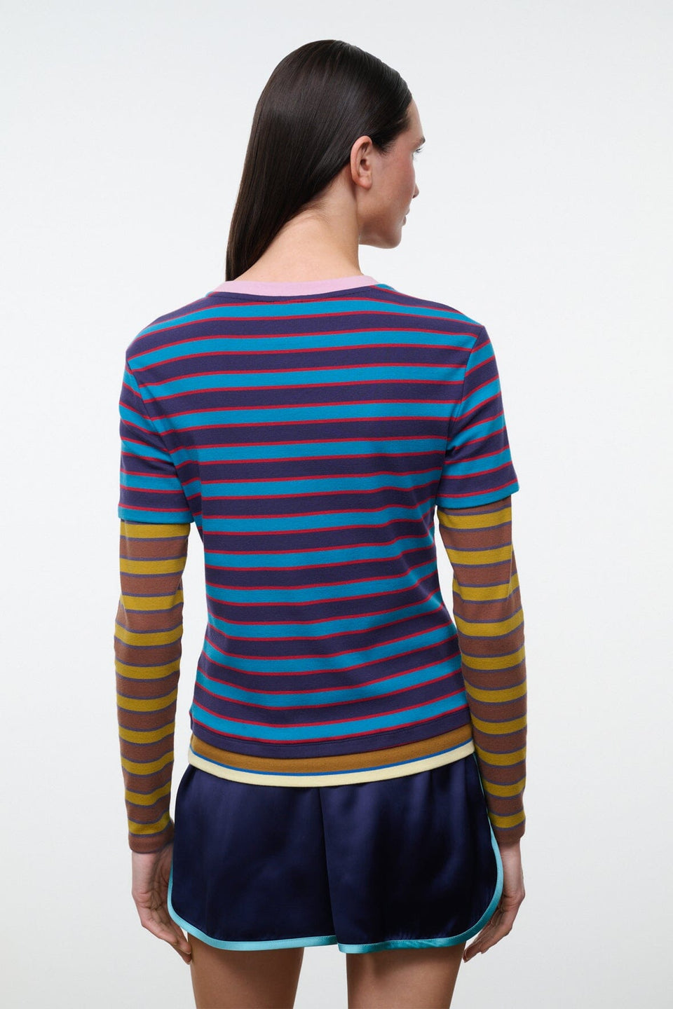 STAUD-688 DILLON TEE-POTTER STRIPE MULTI_03.jpg