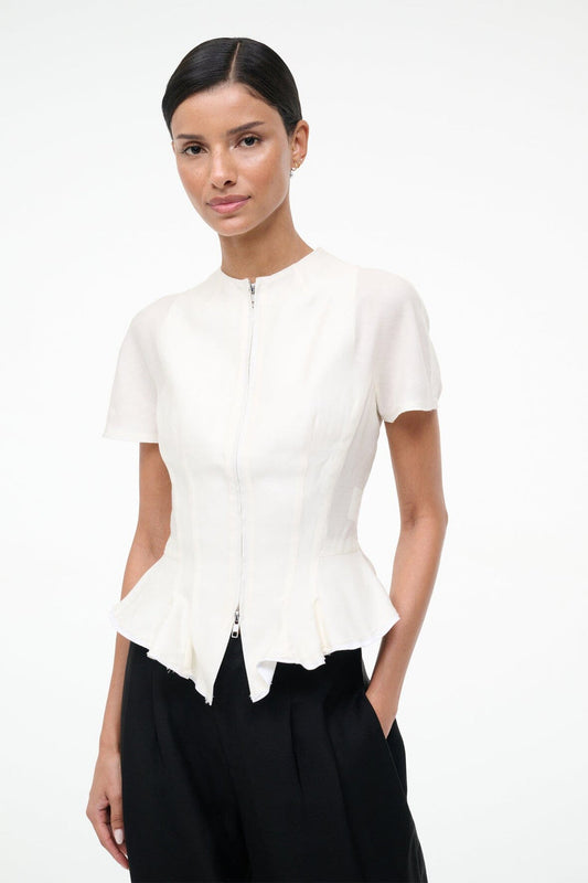 Tops Maelle Top Ivory