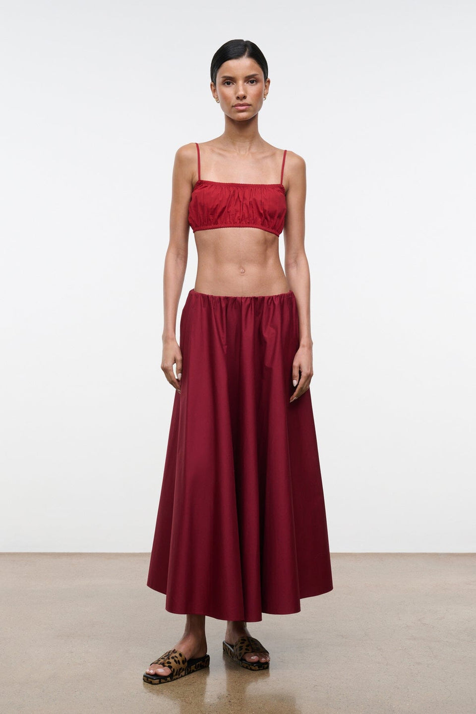 STAUD-688 MILANO SKIRT-ROUGE_01.jpg