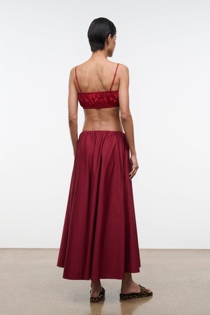 STAUD-688 MILANO SKIRT-ROUGE_05.jpg