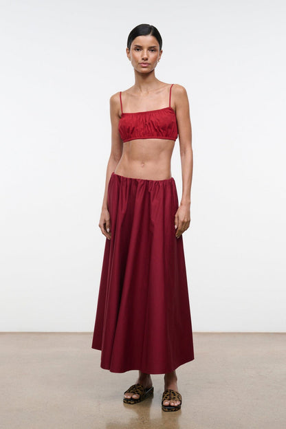 STAUD-688 MILANO SKIRT-ROUGE_07.jpg