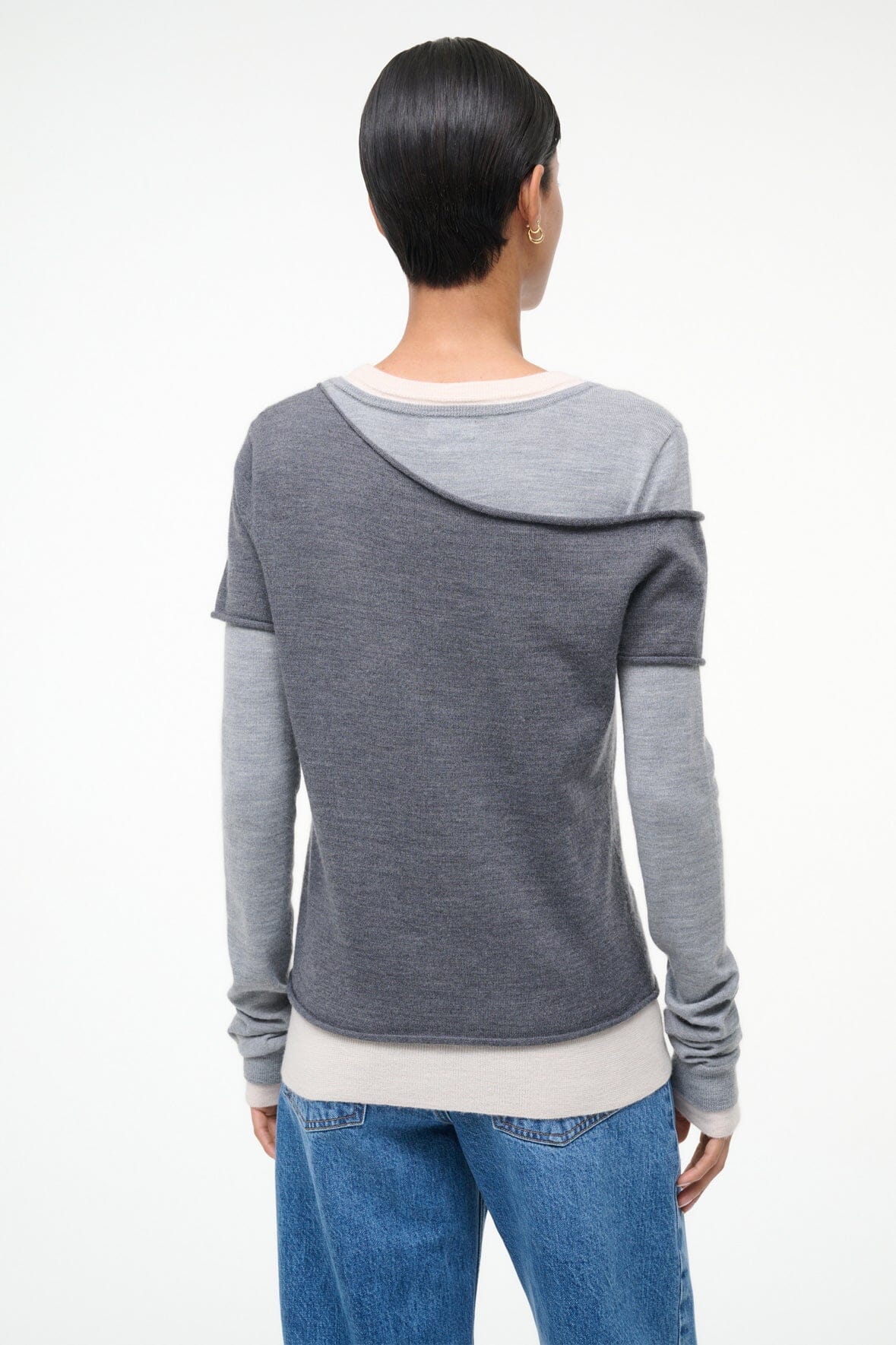 Sweatshirt Sera Sweater Heather-Grey-Multi