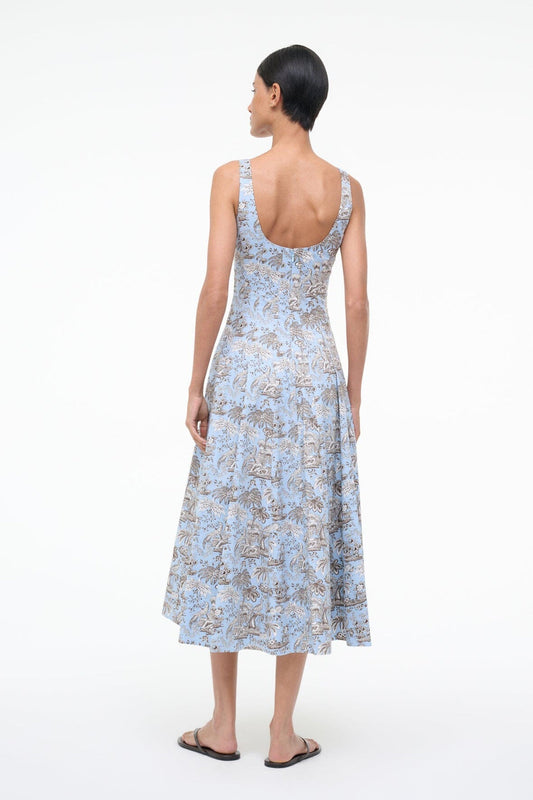 Dress Wells Sp Sky-Toile