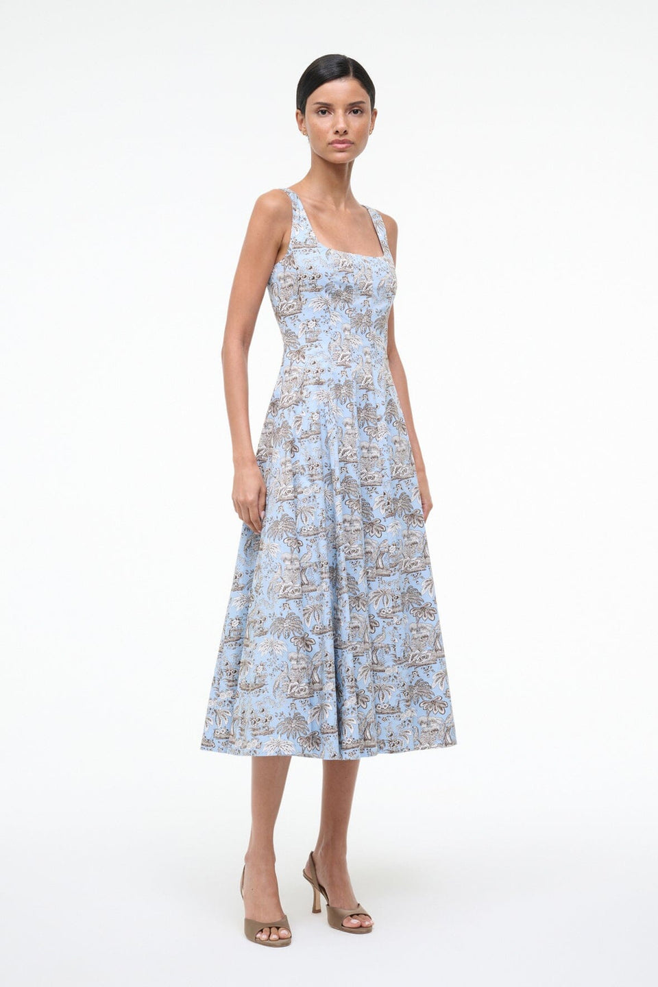 Dress Wells Sp Sky-Toile