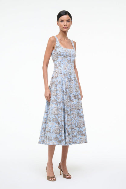 Dress Wells Sp Sky-Toile