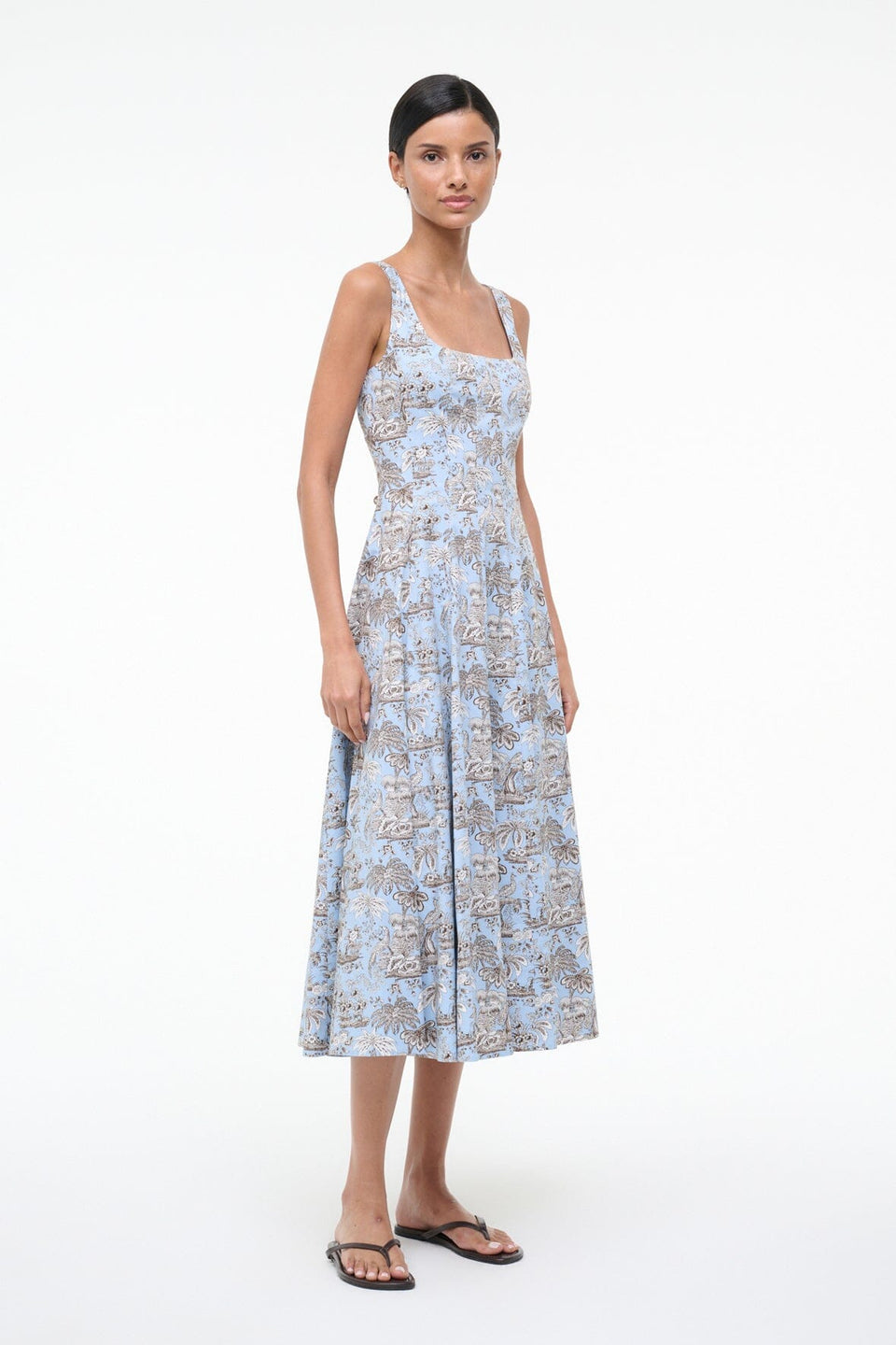 Dress Wells Sp Sky-Toile