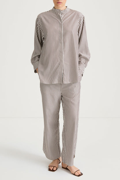 STYLEIN-719 MANDRIA SHIRT-BROWN STRIPE_01.jpg