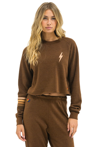 Sweatshirt Swcrgbbt Chocolate-Espresso