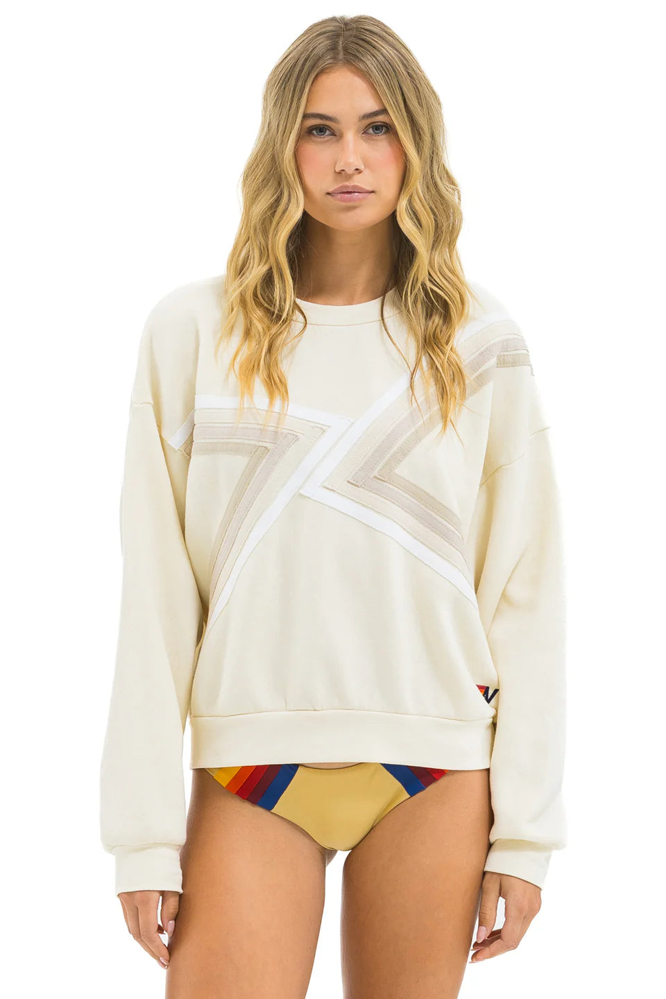 Sweatshirt Swrxblz4 Vintage-White-White
