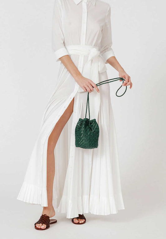 Crossbody Bag Pompom Double Ju Forest