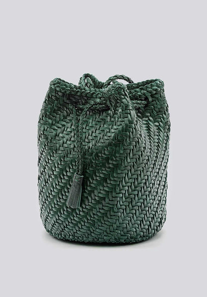 Crossbody Bag Pompom Double Ju Forest