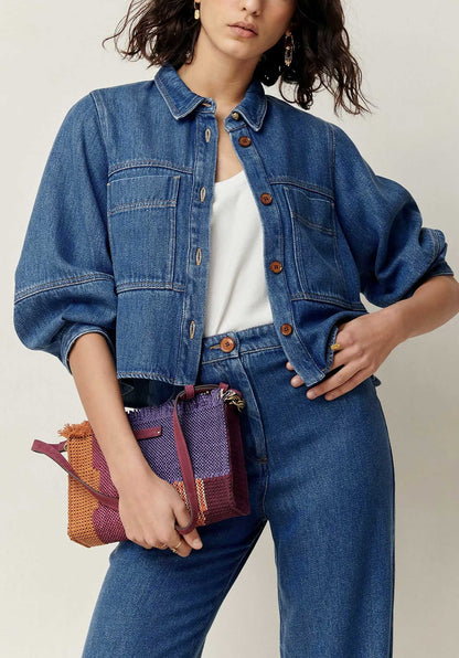 Denim Shirt Leone Denim-Blue