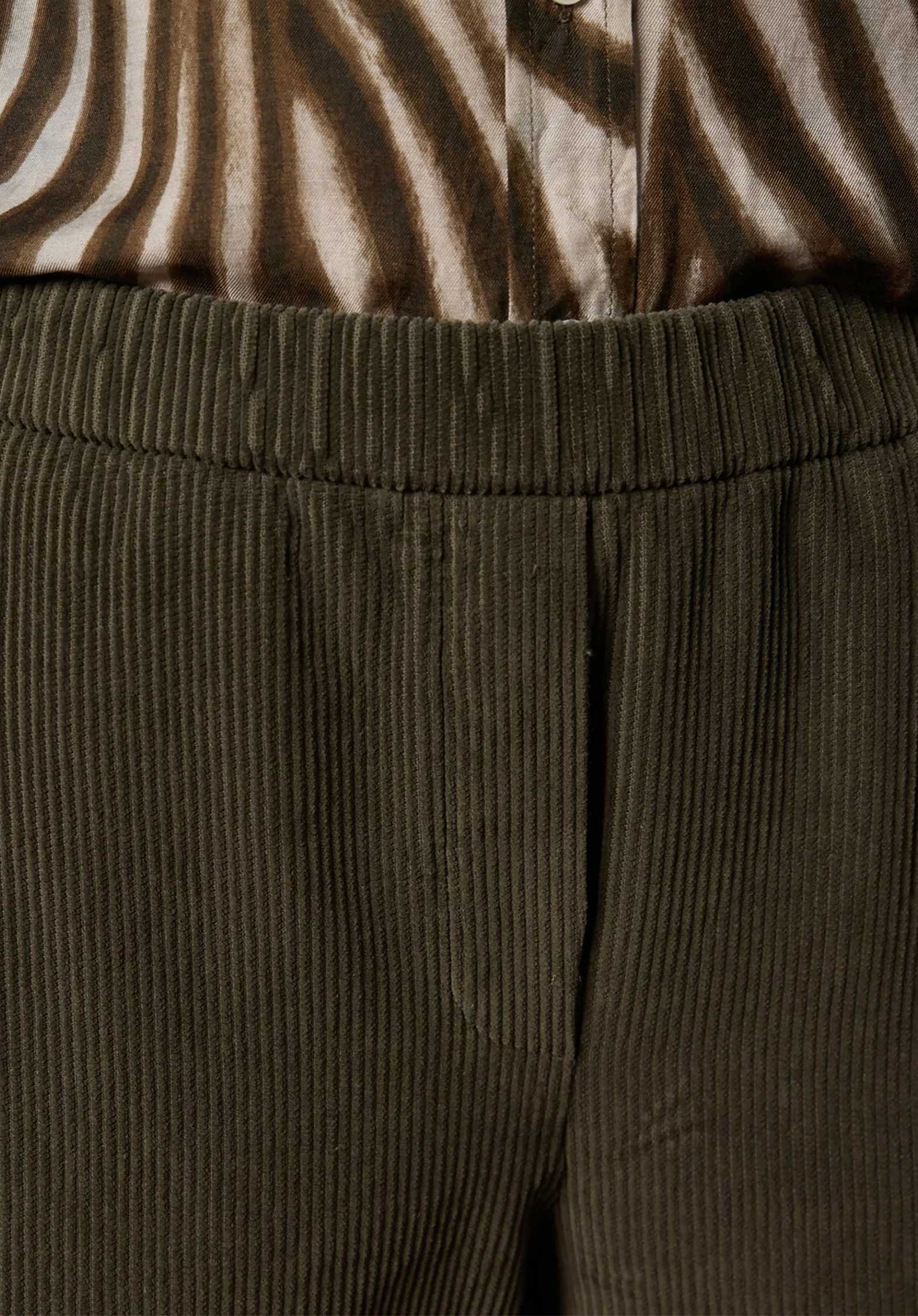DIEGA | Pacifio Wide-Leg Pants - Kaki 9-Kaki