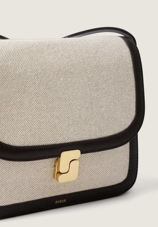 Crossbody Bag Bellissima Maxi Ecru-Ebene