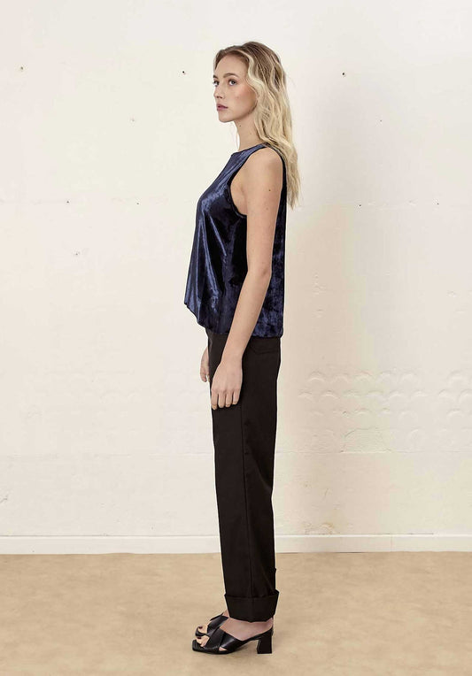 Pants Savy Sleek Worke Noir