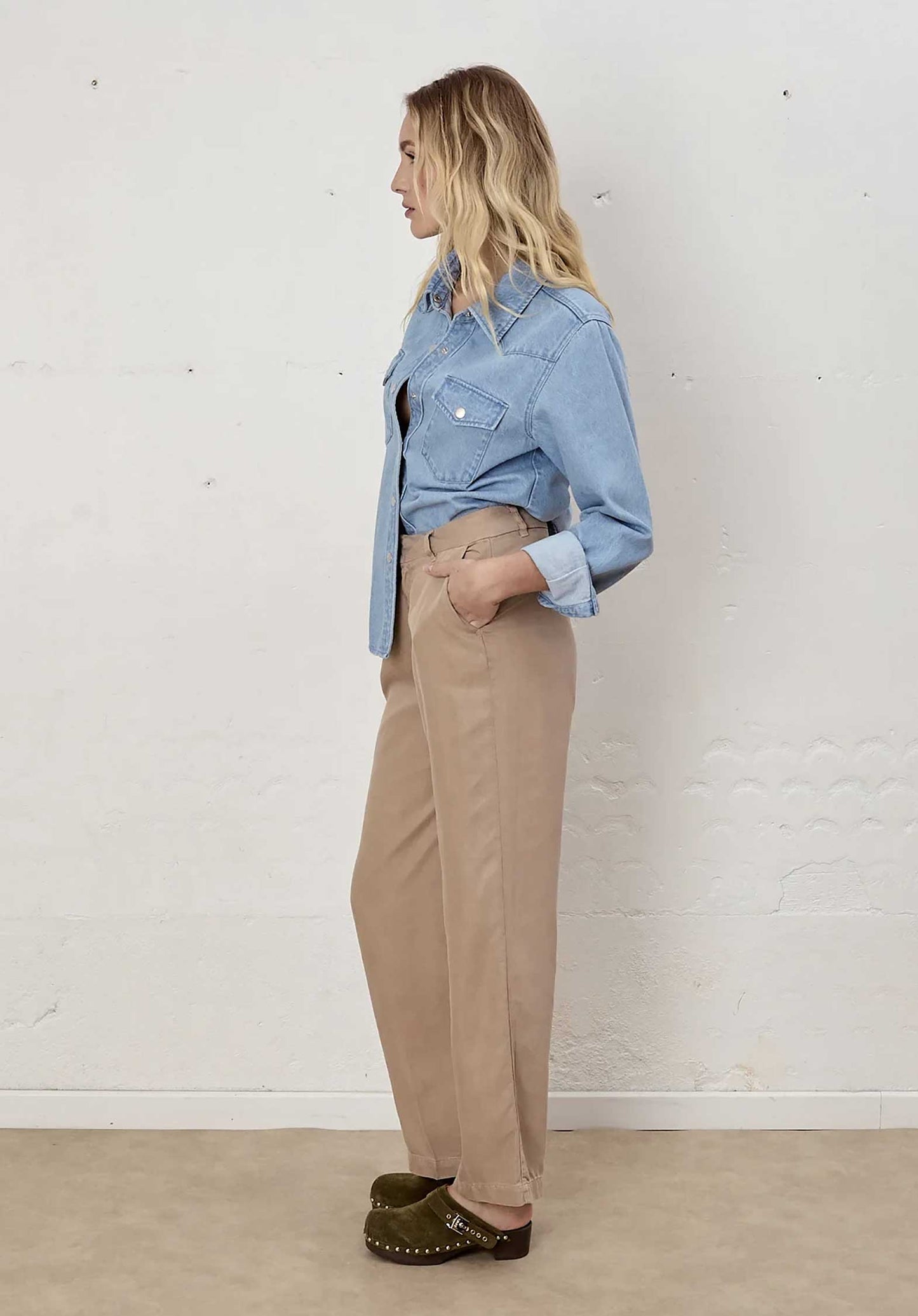 Pants Simon Tencel Musc