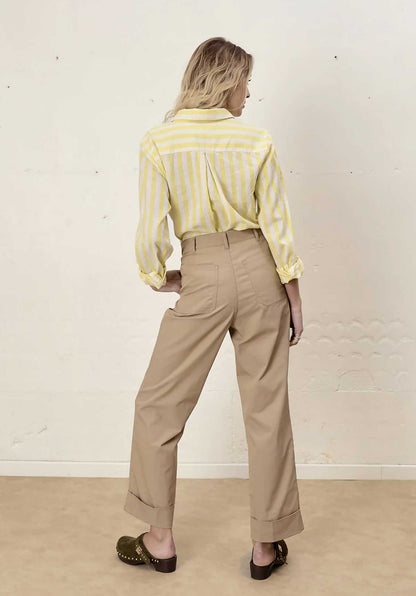 Pants Savy Sleek Worke Praline