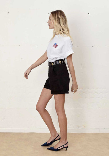 Pants Clark Tencel Noir