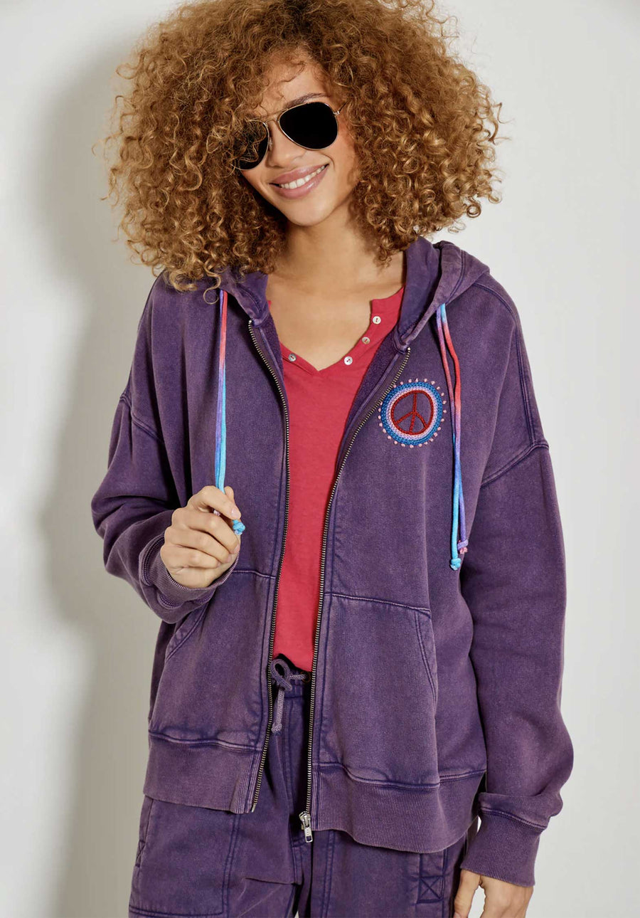 Jacket Swe2416 Purple