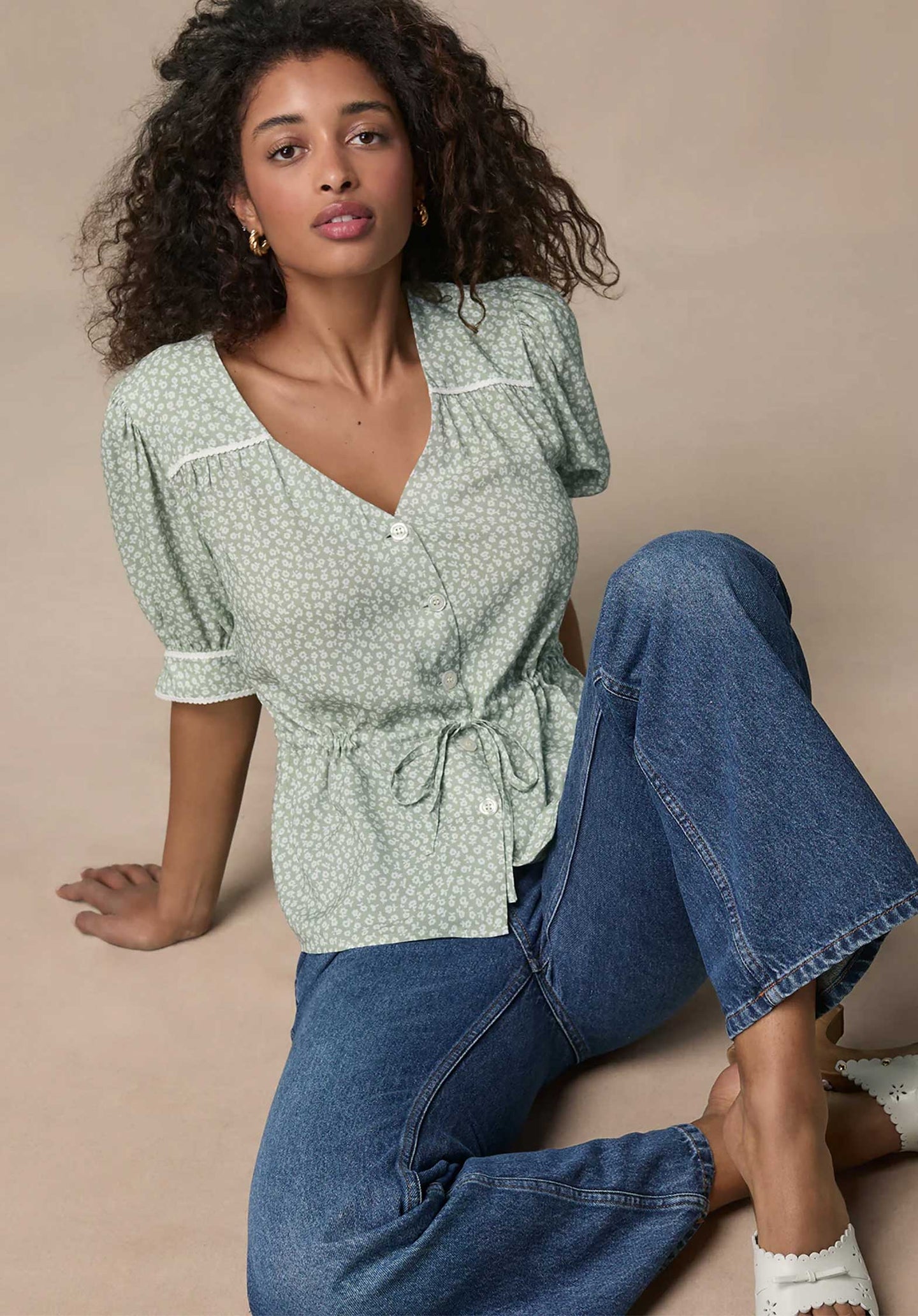 Blouse Dolorita Spring-Garden-Vert