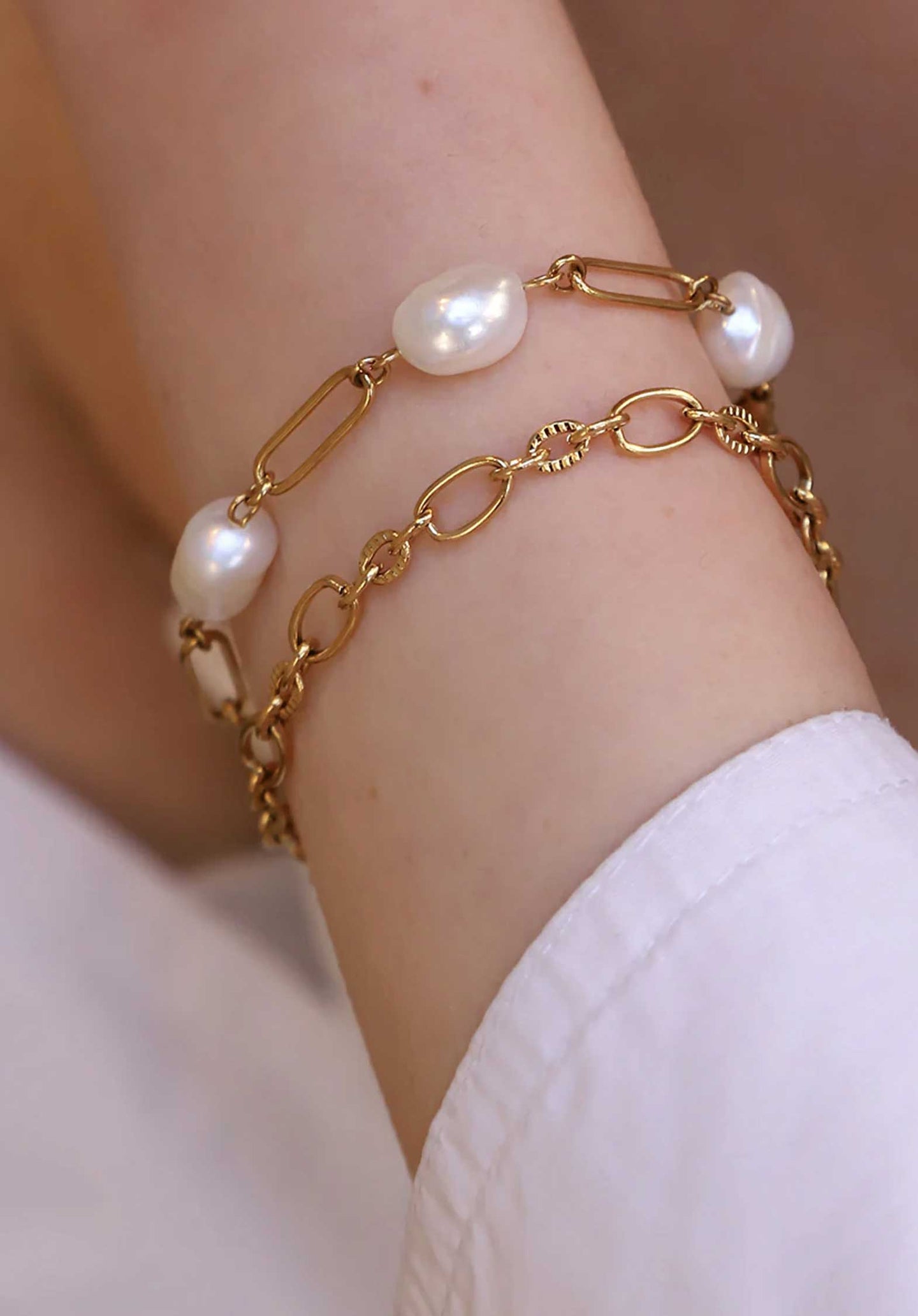 Bracelet A2106br04- A2106br04-2 Pearl