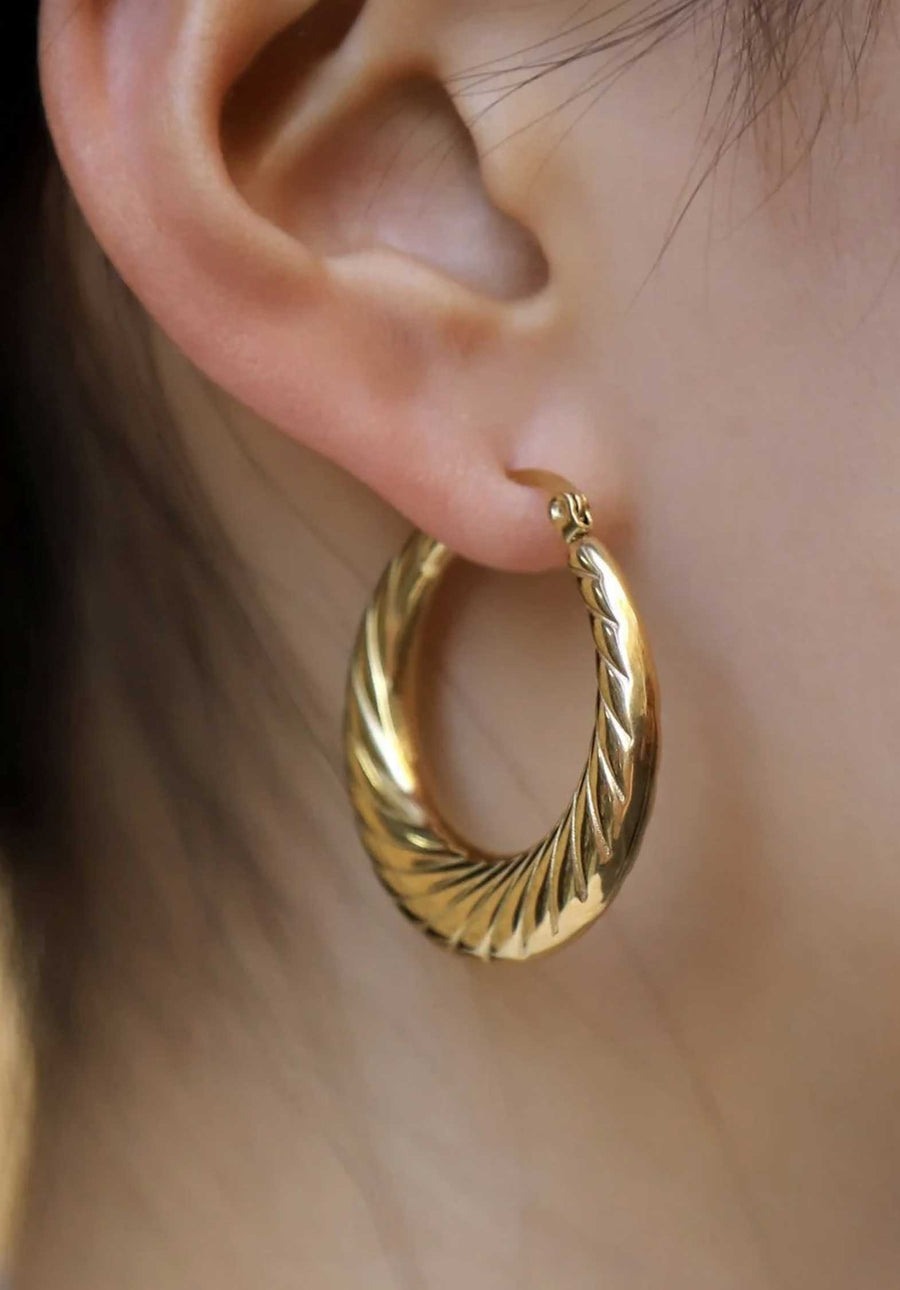 Earring 23acer112 Orelia Boucles Gold