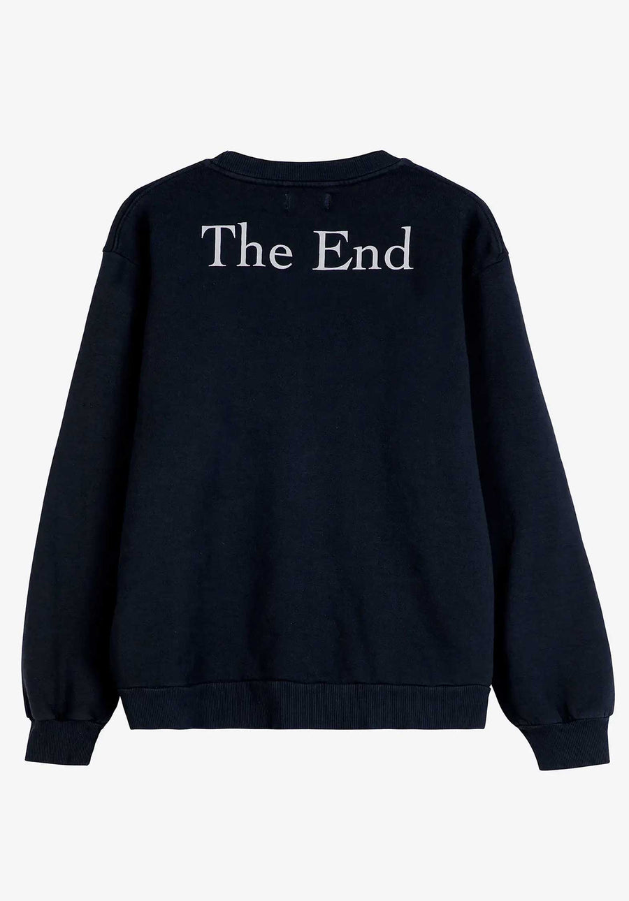 Sweatshirt The End 224ae004 401-Midnight-Blue