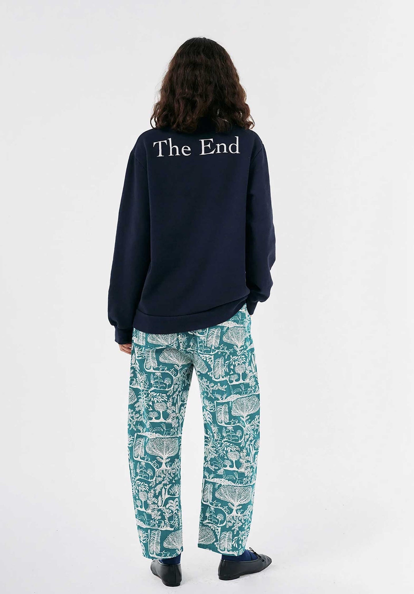 Sweatshirt The End 224ae004 401-Midnight-Blue