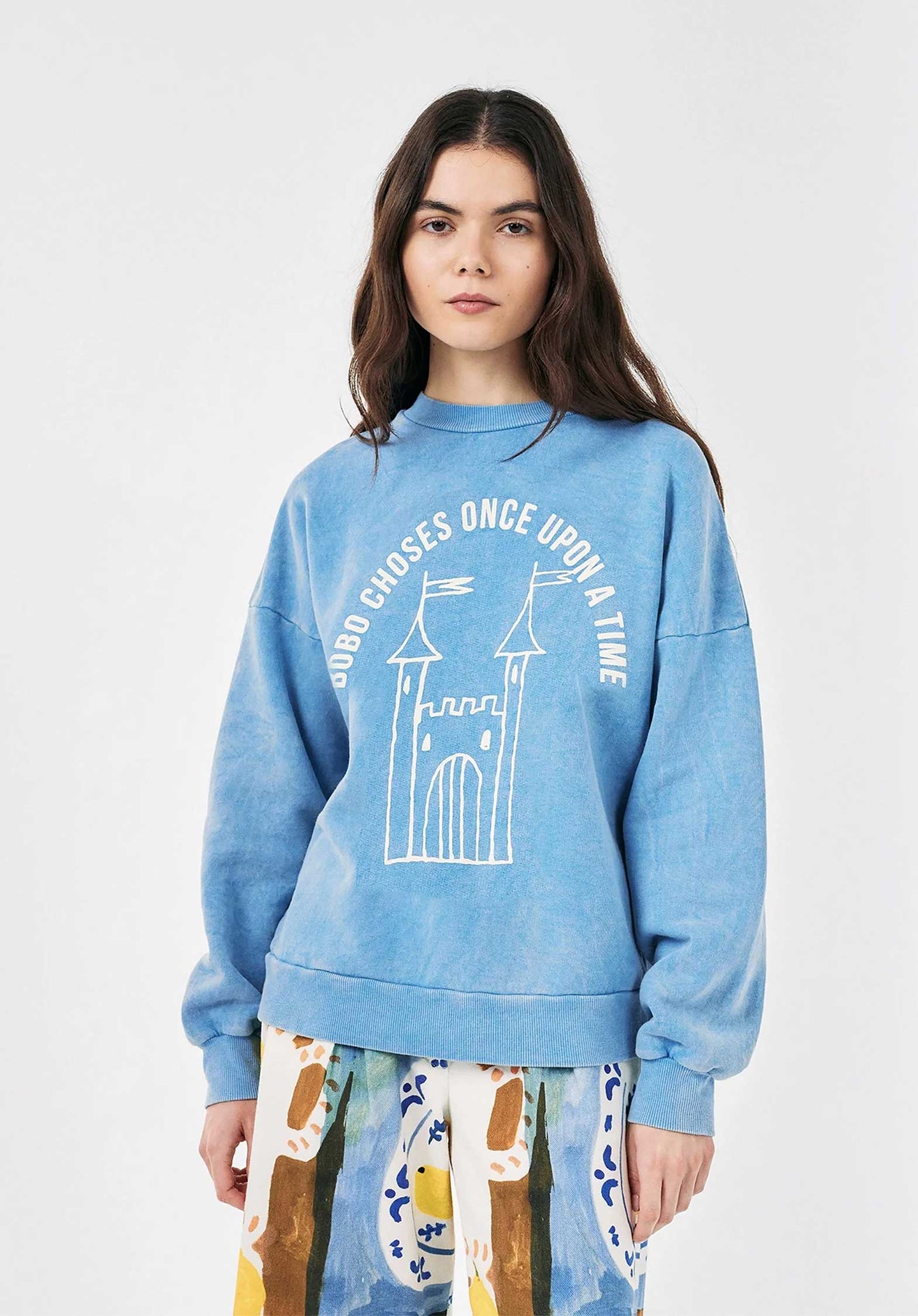 Sweatshirt Faraway 224ad018 451-Light-Blue