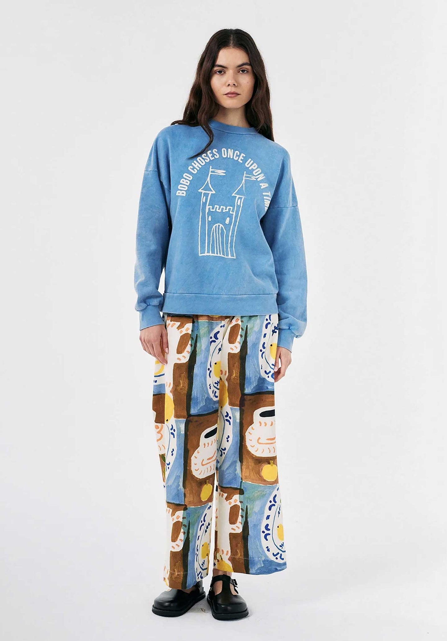 Sweatshirt Faraway 224ad018 451-Light-Blue