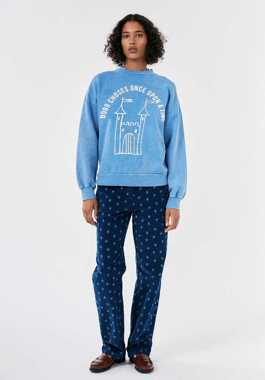 Sweatshirt Faraway 224ad018 451-Light-Blue