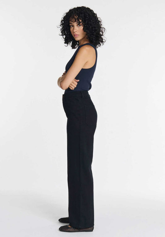 LAB DIP | Swann  Jeans - High Rise Black