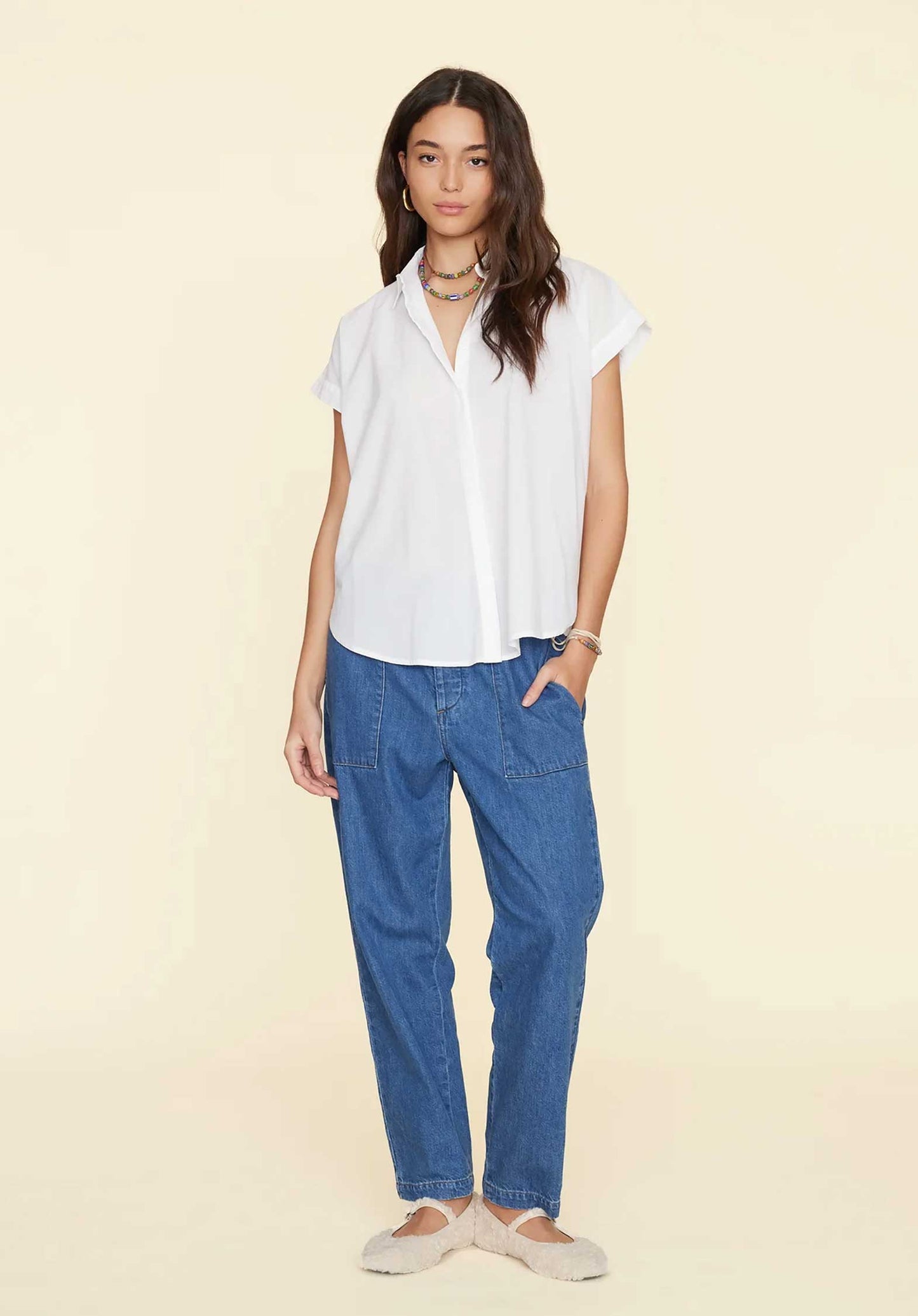 Jeans Mercer Pant Deni Mid-Blue