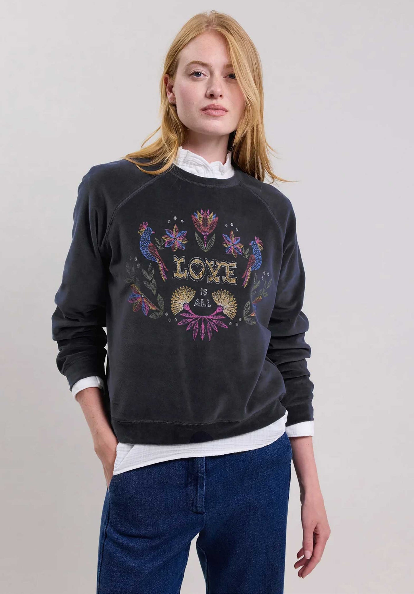 Sweatshirt Talien Bct Talien Bctz506 Charcoal