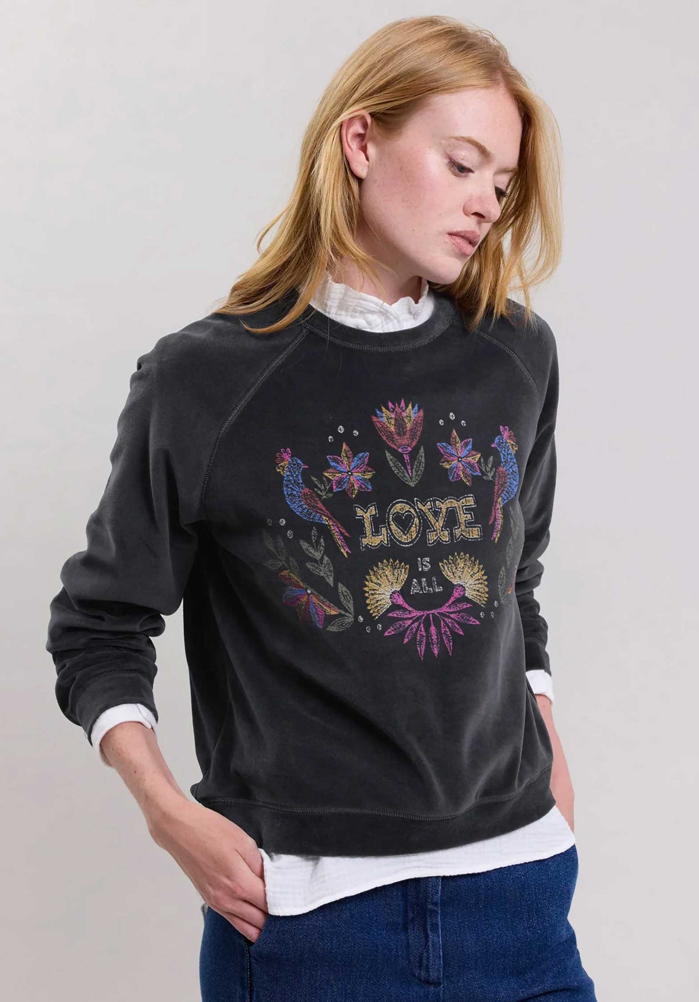 Sweatshirt Talien Bct Talien Bctz506 Charcoal