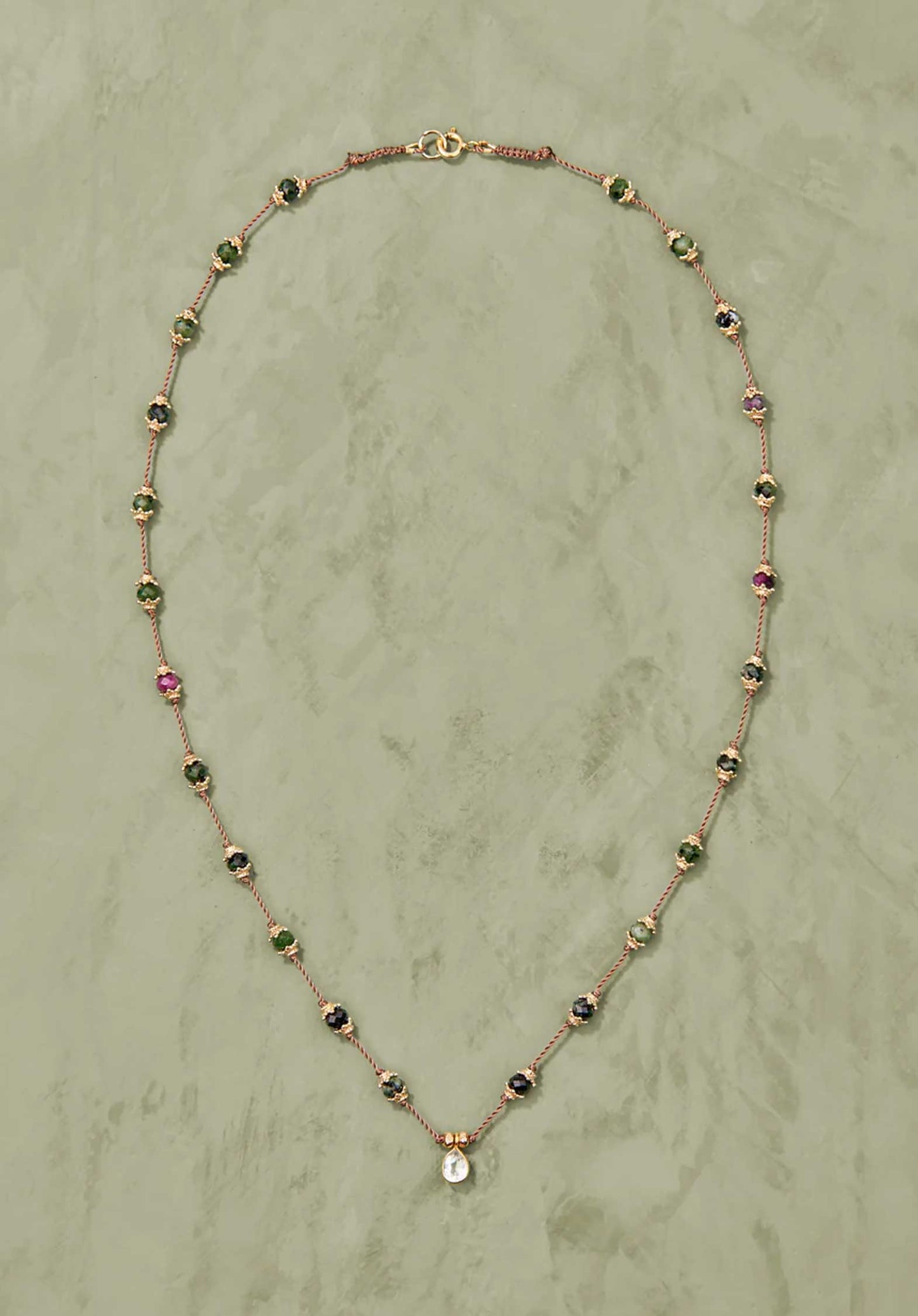 Necklace Sriphala Talisma Zoisite-Crystal