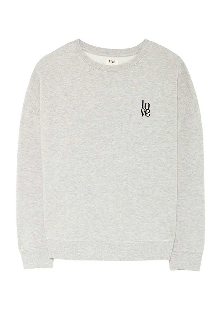 Sweatshirt Swh2411 Mottled-Grey