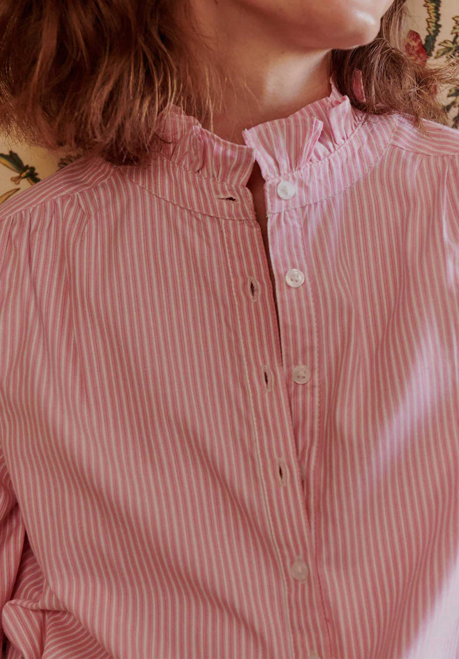 Blouse Tabath Tabatha Rayures Rose