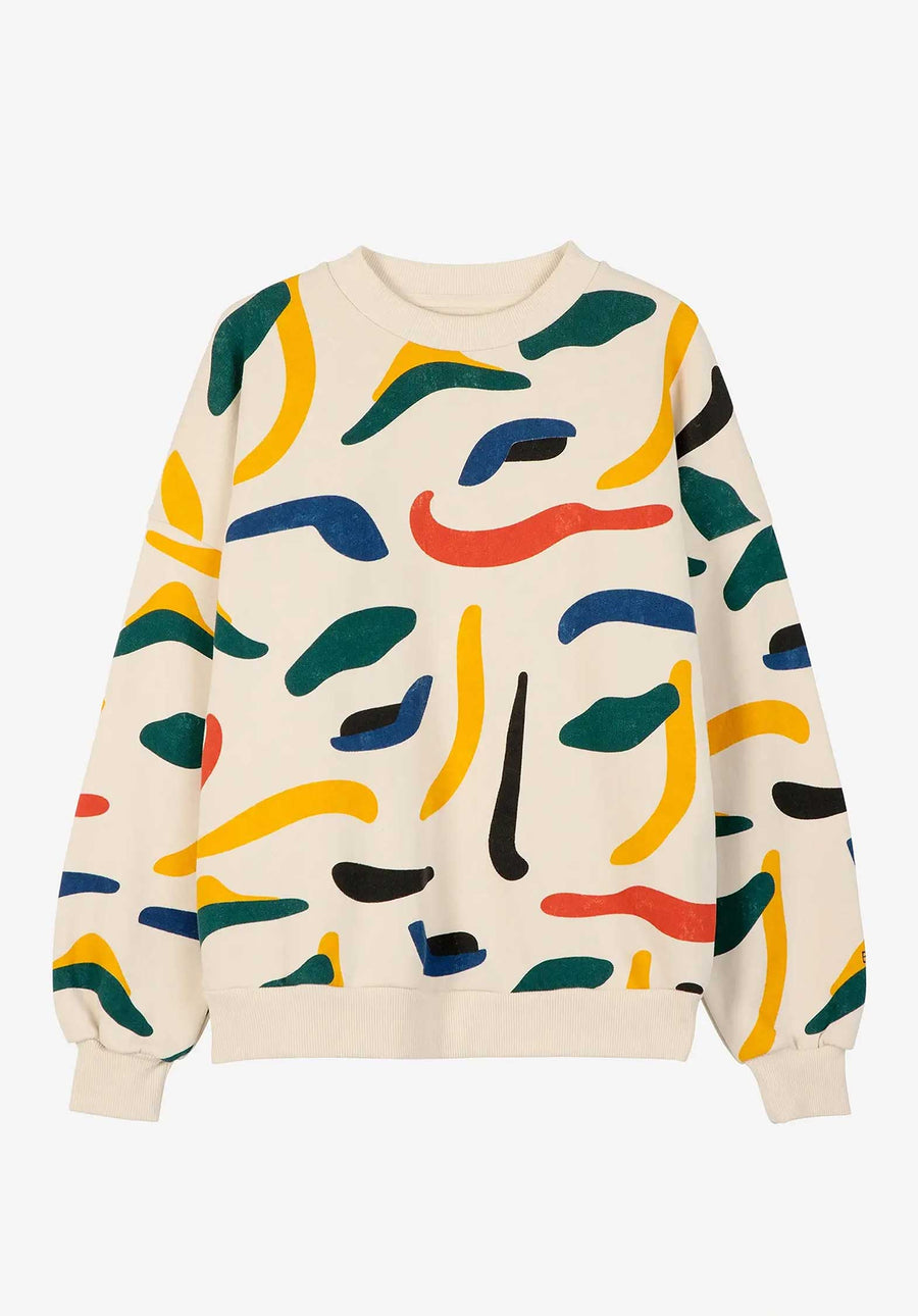 Sweatshirt Brushst 224ad024 991-Multicolor