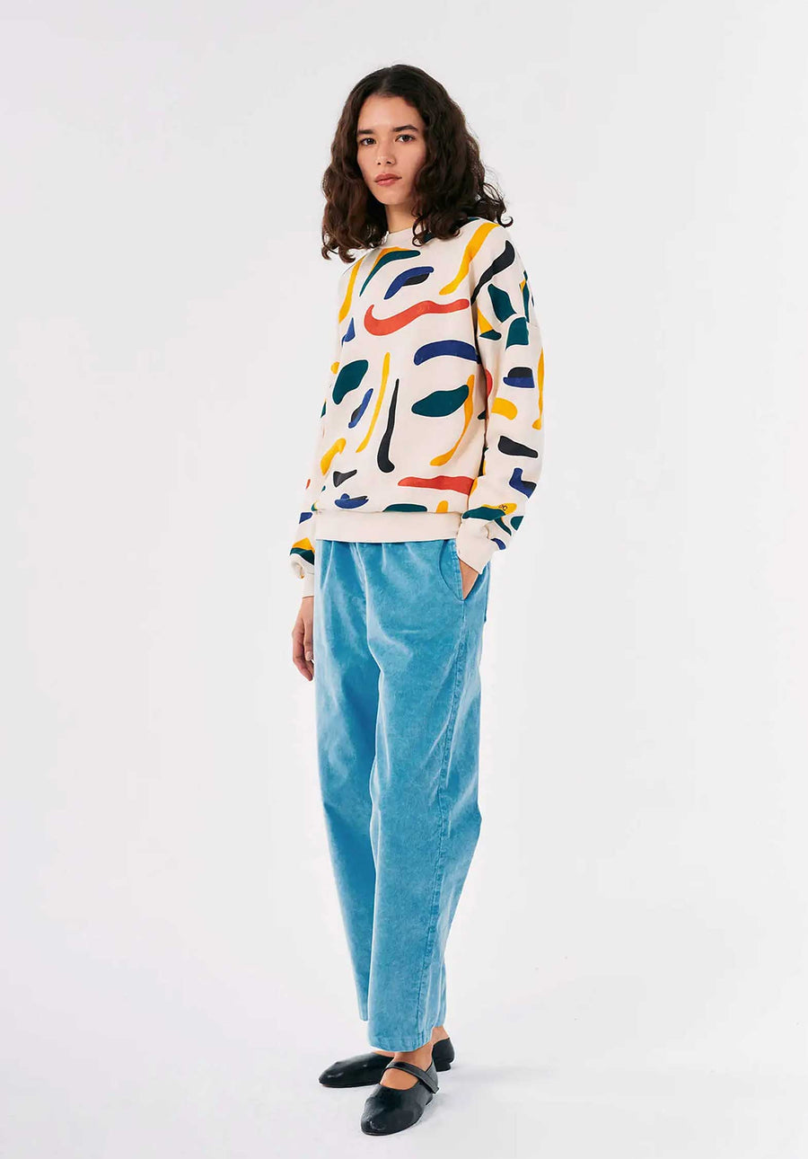 Sweatshirt Brushst 224ad024 991-Multicolor