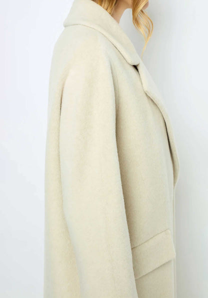 Coat Dam66a039 Ecru