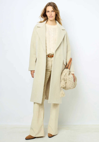 Coat Dam66a039 Ecru